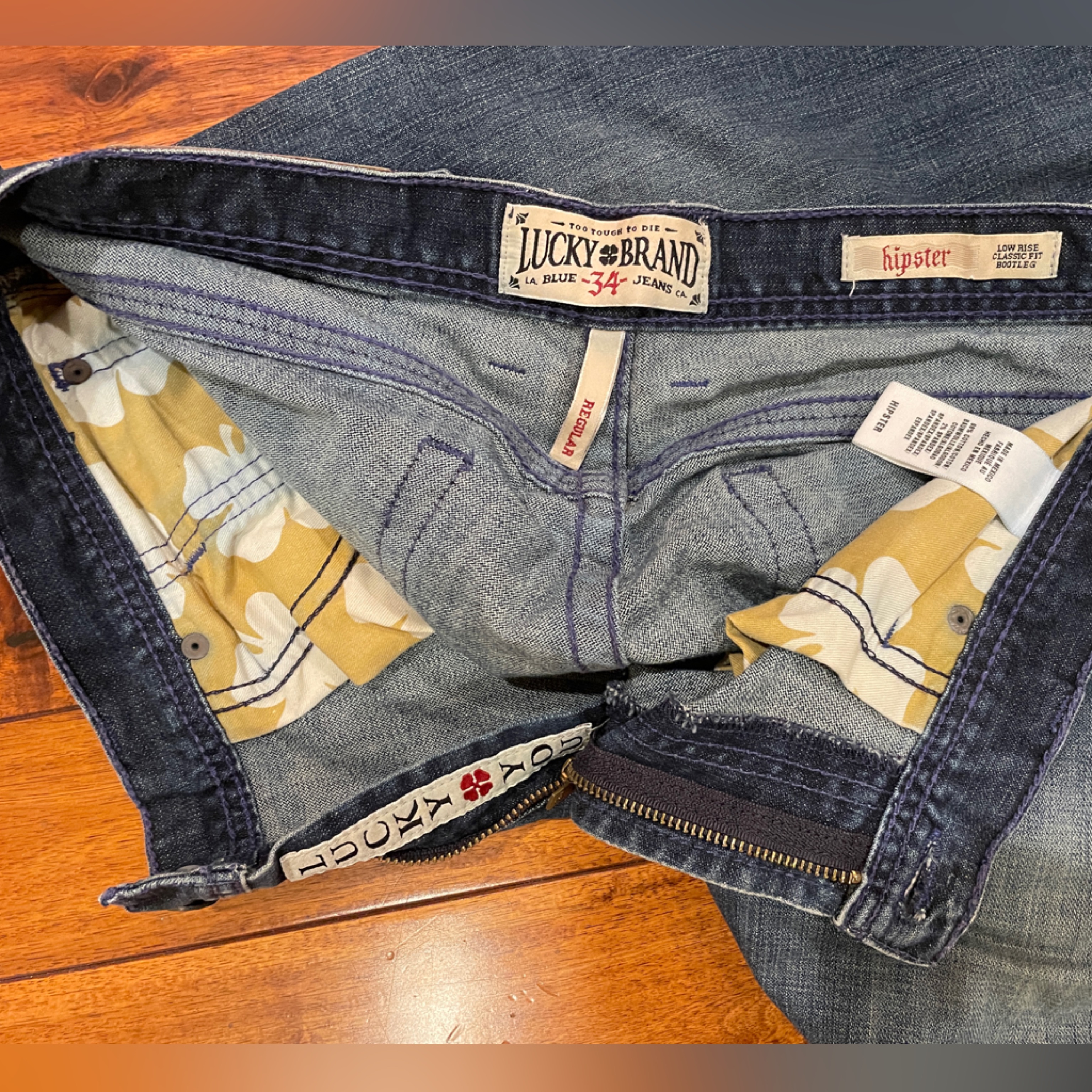 Mens Size 34 Lucky Brand Jeans